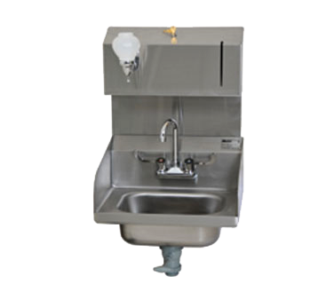 Eagle Group HSA-10-FWLDP-LRS 14" Hand Sink Wall Mount