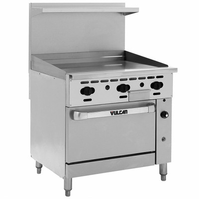 Vulcan 36R-36G 36&quot; Gas Restaurant Range - 60,000 BTU