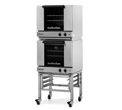 Moffat E23M3 Doublestack casters Turbofan Double Stacked Electric Convection Oven (2 each E23M3 +1 each DSK22/23C)
