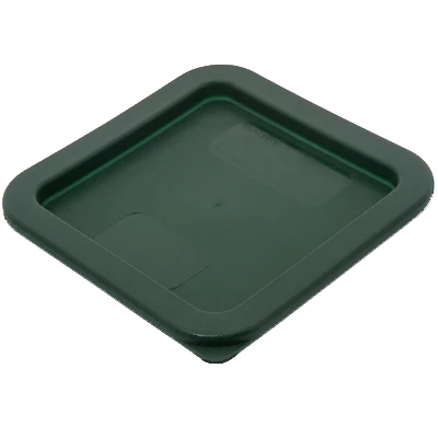 Carlisle 1197008 Square Polyethylene Green Food Storage Container Lid