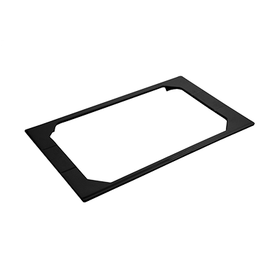 Bon Chef 52022DUSTYR 12.75" Aluminum E Z Fit Custom Cut Tile