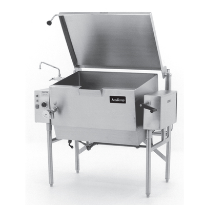 AccuTemp ALTGSE-40-LP 40 Gal. Liquid Propane AccuTemp Edge Series Tilting Skillet - 100,000 BTU