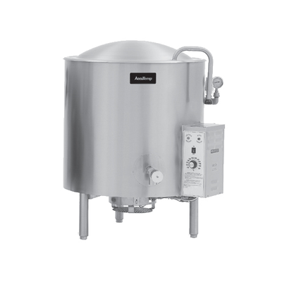 AccuTemp ALLGB-40F-LP 40 Gal. Full Jacket Liquid Propane AccuTemp Edge Series Stationary Kettle - 83,100 BTU