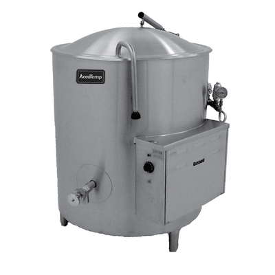 AccuTemp ALHEC-30-E 30 Gal. Stainless Steel Electric AccuTemp Edge Series Stationary Kettle - 208 Volts
