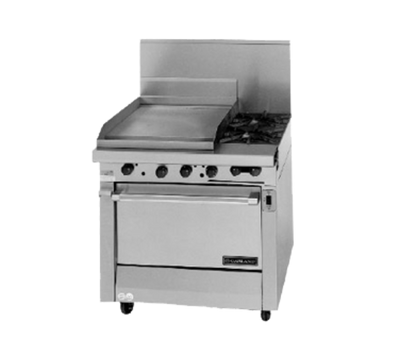 Garland M48-23R-NG 34" Natural Gas Heavy Duty Range - 154,000 BTU