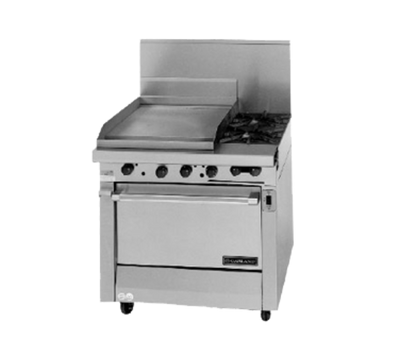 Garland M48-23R-NG 34" Natural Gas Heavy Duty Range - 154,000 BTU