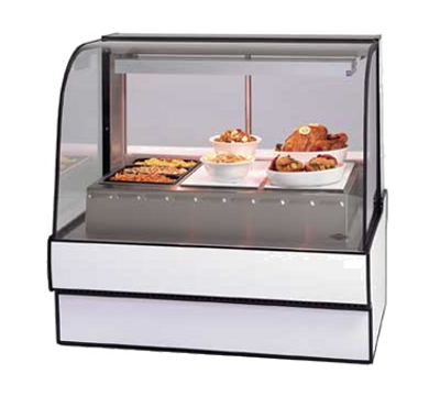 Federal Industries CG7748HD 77.13" W Curved Glass Hot Deli Case