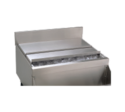Advance Tabco SSC-36-X 34.75&quot; W x 16.25&quot; D Stainless Steel Special Value Ice Bin Sliding Cover