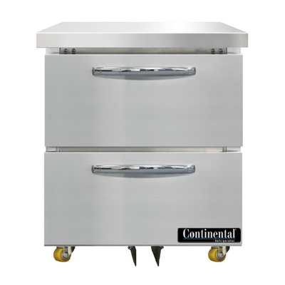 Continental Refrigerator DF27N-U-D 27.5&quot;W One-Section Designer Line Undercounter Freezer