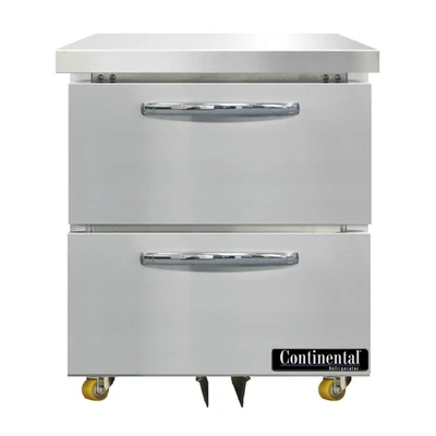 Continental Refrigerator DF27N-U-D 27.5"W One-Section Designer Line Undercounter Freezer