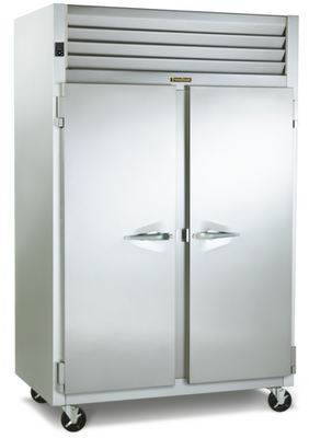 Traulsen G2001- 52.13" W Two-Section Solid Door Reach-In Dealer's Choice Refrigerator