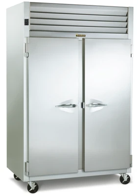 Traulsen G2001- 52.13" W Two-Section Solid Door Reach-In Dealer's Choice Refrigerator