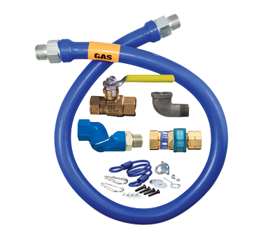 Dormont 1675KITS36 36" Stainless Steel Moveable Gas Connector Kit