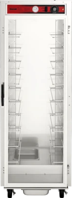 Vulcan VP18-1M3ZN 25.25" W Stainless Steel Non-Insulated Mobile Glass Door Proofing Heated Cabinet - 120 Volts