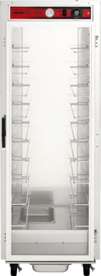 Vulcan VP18-1M3ZN 25.25" W Stainless Steel Non-Insulated Mobile Glass Door Proofing Heated Cabinet - 120 Volts