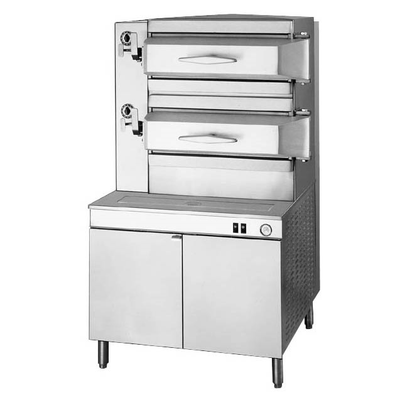 Cleveland PGM3002-LP 8/4 Pan Liquid Propane Pressure Steamer - 300,000 BTU