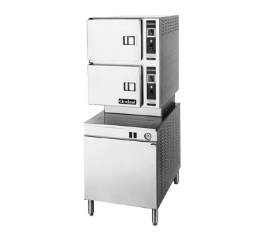 Cleveland 24CSM-LP 3 Pan Liquid Propane Convection Steamer - 120V
