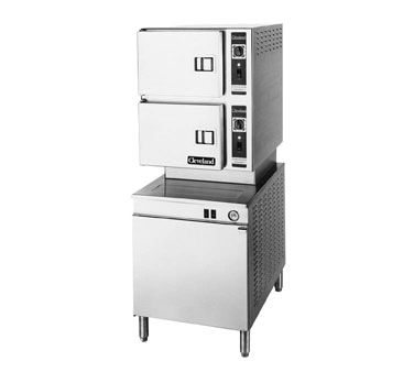 Cleveland 24CSM-LP 3 Pan Liquid Propane Convection Steamer - 120V