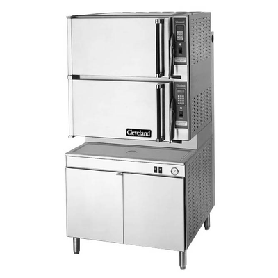 Cleveland 36CGM16300-LP 8 Pan Liquid Propane Steamer - 300,000 BTU