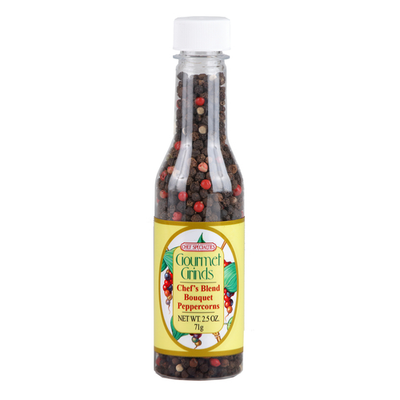 Chef Specialties 00505 Gourmet Grinds Chef's Bouquet Blend Peppercorns