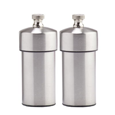 Chef Specialties 29910 4" Chef Professional Series Futura Salt/Pepper Mill Set