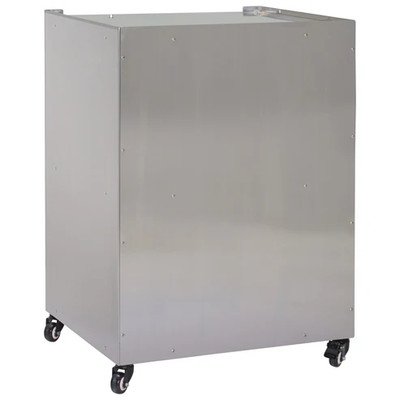 Winco 30147 14 Oz. Poppers Silver Screen Pedestal Base