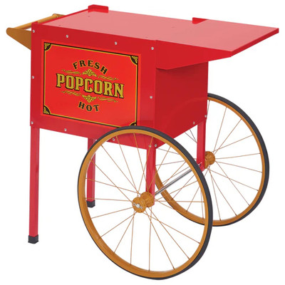 Winco 30010 33" Antique Decor Street Vendor Popcorn Machine