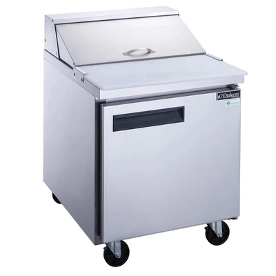 Dukers DSP29-8-S1 29" 1 Self-Closing Solid Door Sandwich / Salad Prep Table