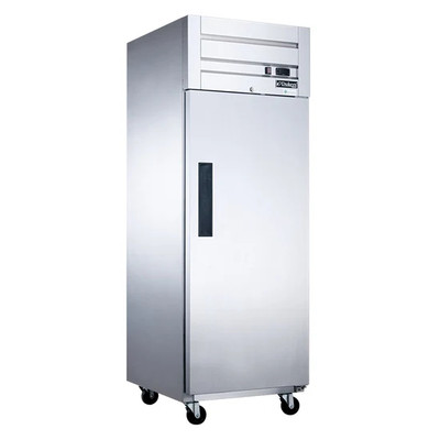 Dukers D28AF 1/2 HP One-Section Reach-In Freezer - 110v/60/1-PH - 110 Volts