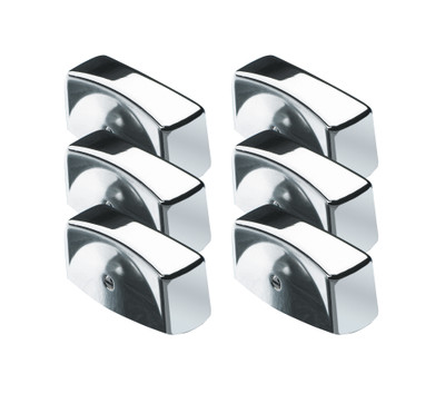 Krowne 25-200 6 Piece Chrome Krowne Oven Knob