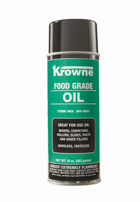 Krowne 30-201 Odorless And Tasteless Krowne Food Grade Oil