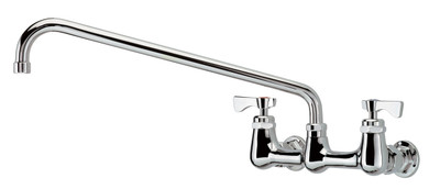Krowne 14-816L 16" Swing Spout Splash-Mounted Krowne Royal Series Faucet