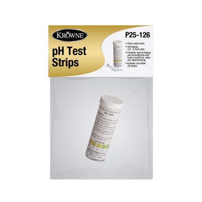 Krowne P25-126 pH Test Strips