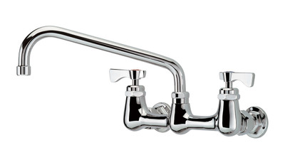 Krowne 14-810L 10" Swing Spout Splash-Mounted Krowne Royal Series Faucet