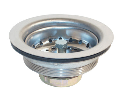 Krowne 23-123 Stainless Steel 3-1/2" Kitchen Sink Drain With Basket