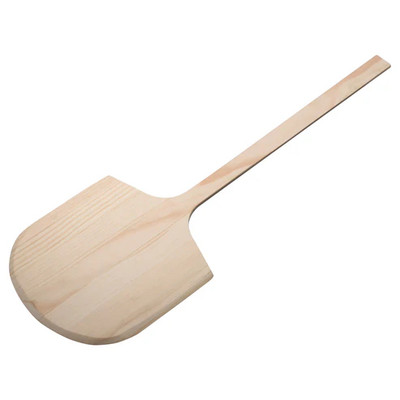 Winco WPP-1236 12" x 13" Wooden Pizza Peel