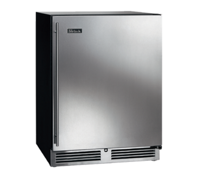 Perlick HB24FS4 23-7/8"W 1 Section Stainless Steel Solid Door Undercounter ADA Series Freezer