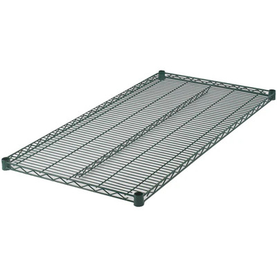 Winco VEX-2460 60" x 24" Green Epoxy Coated Shelf Wire