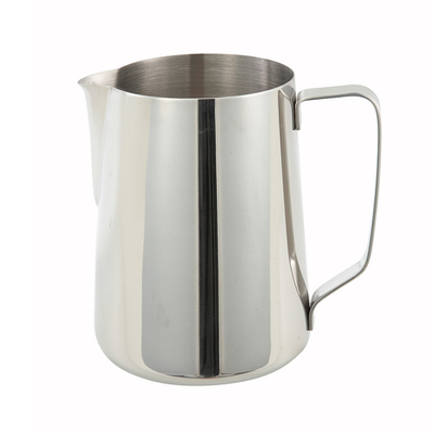 Winco WP-66 66 Oz. Stainless Steel Frothing Pitcher