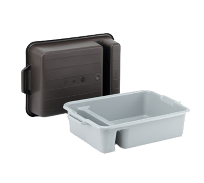 Vollrath 52632 17" x 23" Gray Signature Heavy-Duty Bus Box
