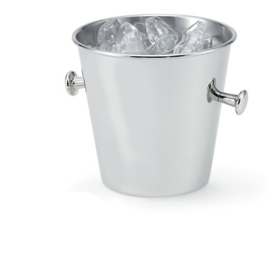 Vollrath 46621 1.6 Qt. Mirror Finish Stainless Steel Ice Bucket