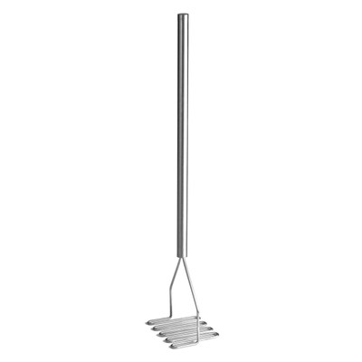 TableCraft Products 7432 Square Face Stainless Steel Potato Masher