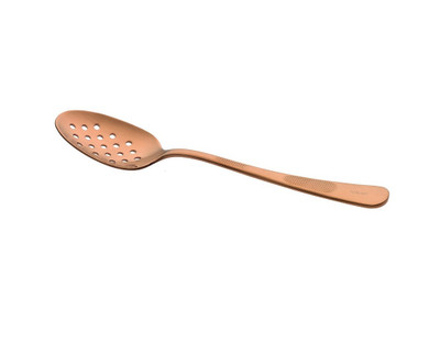 Mercer M35161RG 7-7/8"L Stainless Steel Rose Gold Plating Spoon