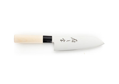 Mercer M24407 7" Asian Collection Santoku All Purpose Knife