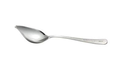 Mercer M35143 2/5 Oz. Stainless Steel Petite Saucier Spoon With Satin Finish Handle