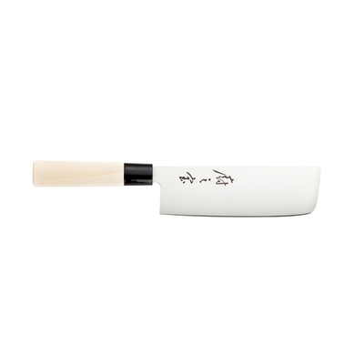 Mercer M24307 7" Stamped Asian Collection Nakiri Vegetable Knife