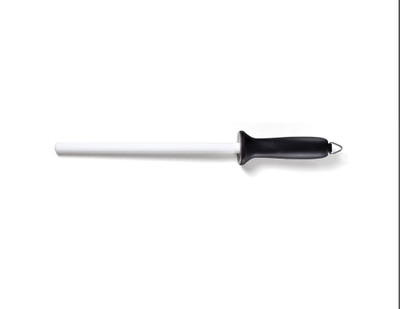 Mercer M14410 10" Ceramic Sharpener With Black Nylon Handle