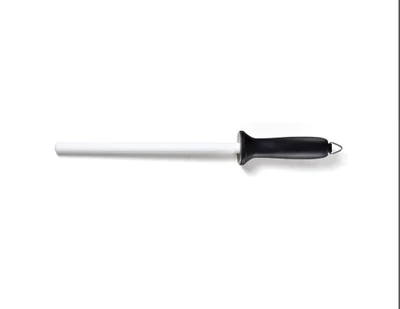 Mercer M14410 10" Ceramic Sharpener With Black Nylon Handle