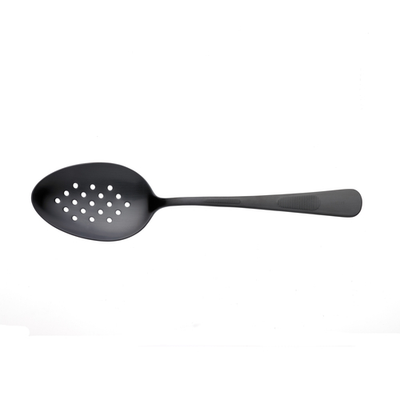 Mercer M35160BK 9"L Stainless Steel Black Plating Spoon