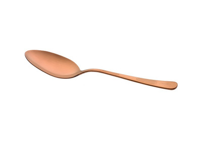 Mercer M35138RG 1-1/3 Oz. Stainless Steel Rose Gold Plating Spoon With Satin Finish Handle